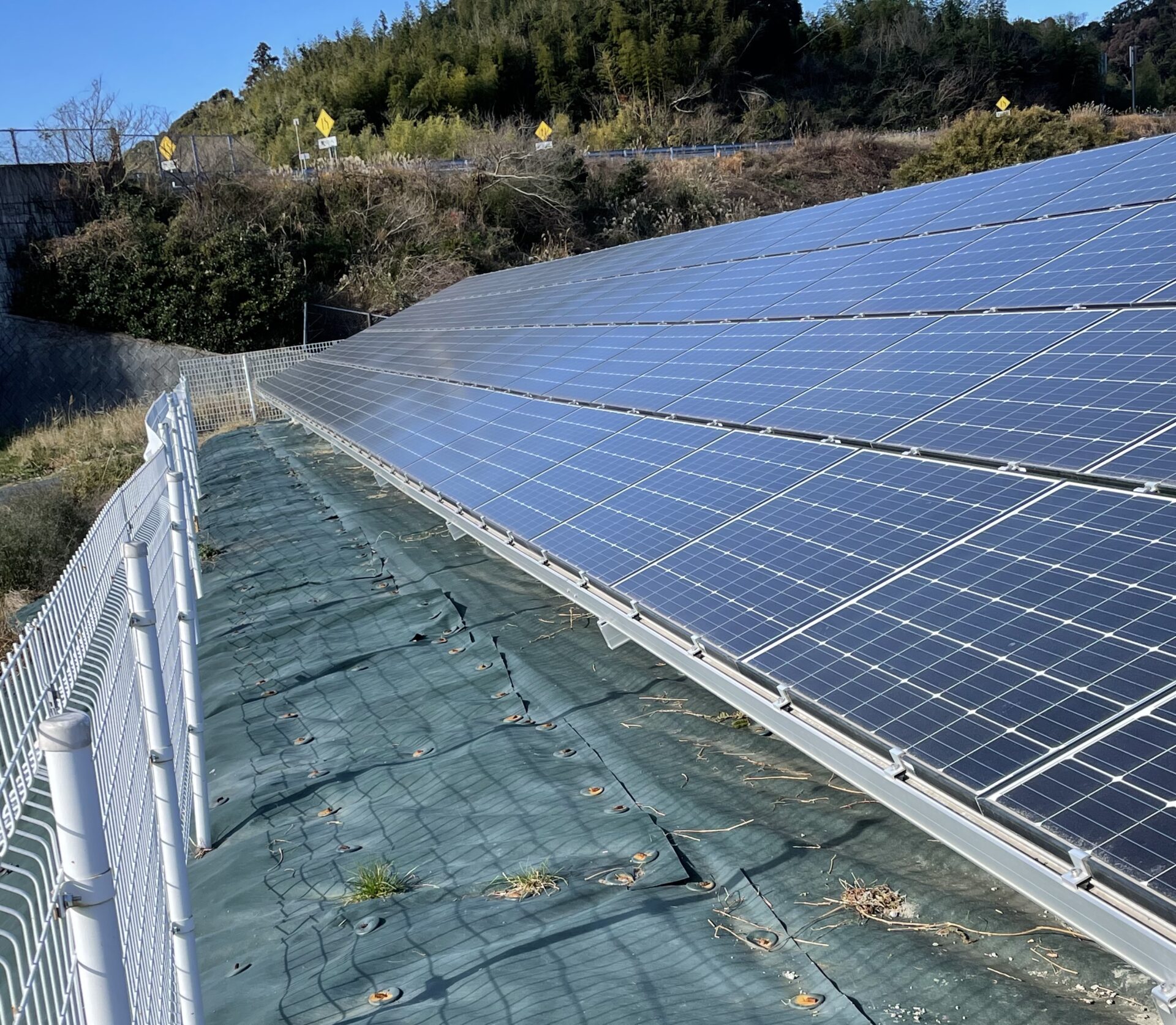 野立て太陽光のイメージ